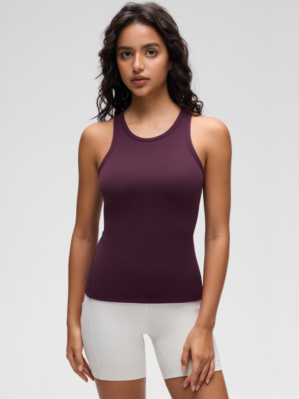 Butterluxe Waist Length Racerback Tank